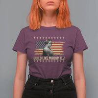 Build Like Madam CJ Walker T Shirt For Women Black History Month Gift - Wonder Print Shop