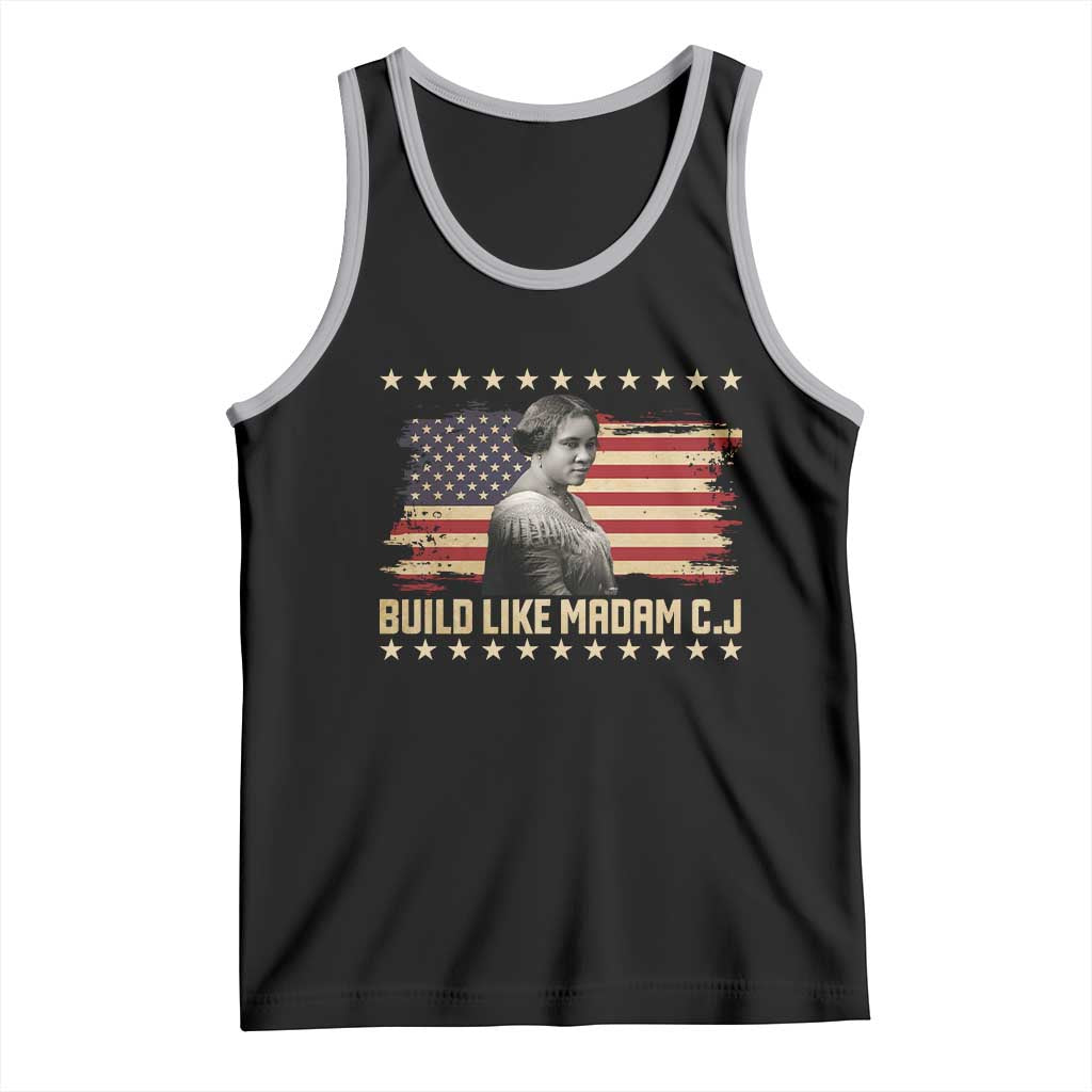 Build Like Madam CJ Walker Tank Top Black History Month Gift - Wonder Print Shop