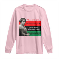 Madam CJ Walker Long Sleeve Shirt Women Empowerment Inspirational Quote - Wonder Print Shop