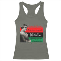 Madam CJ Walker Racerback Tank Top Women Empowerment Inspirational Quote - Wonder Print Shop