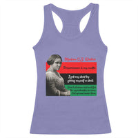Madam CJ Walker Racerback Tank Top Women Empowerment Inspirational Quote - Wonder Print Shop