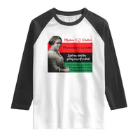 Madam CJ Walker Raglan Shirt Women Empowerment Inspirational Quote - Wonder Print Shop