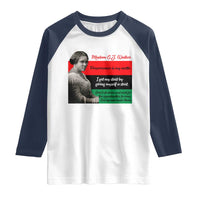 Madam CJ Walker Raglan Shirt Women Empowerment Inspirational Quote - Wonder Print Shop