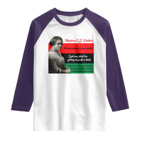 Madam CJ Walker Raglan Shirt Women Empowerment Inspirational Quote - Wonder Print Shop