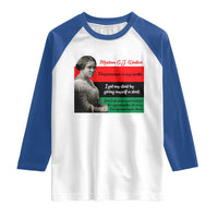 Madam CJ Walker Raglan Shirt Women Empowerment Inspirational Quote - Wonder Print Shop