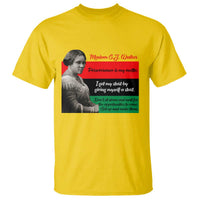 Madam CJ Walker T Shirt Women Empowerment Inspirational Quote - Wonder Print Shop