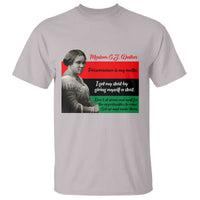 Madam CJ Walker T Shirt Women Empowerment Inspirational Quote - Wonder Print Shop