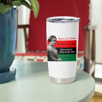 Madam CJ Walker Tumbler Cup Women Empowerment Inspirational Quote - Wonder Print Shop
