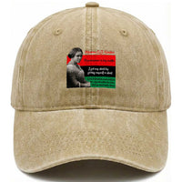 Madam CJ Walker Washed Cotton Baseball Cap Women Empowerment Inspirational Quote