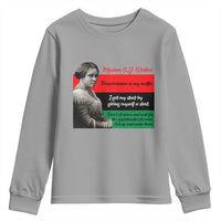 Madam CJ Walker Youth Sweatshirt Women Empowerment Inspirational Quote - Wonder Print Shop