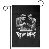 MLK And Malcolm X Garden Flag They Not Like Us African American Heritage Gift - Wonder Print Shop