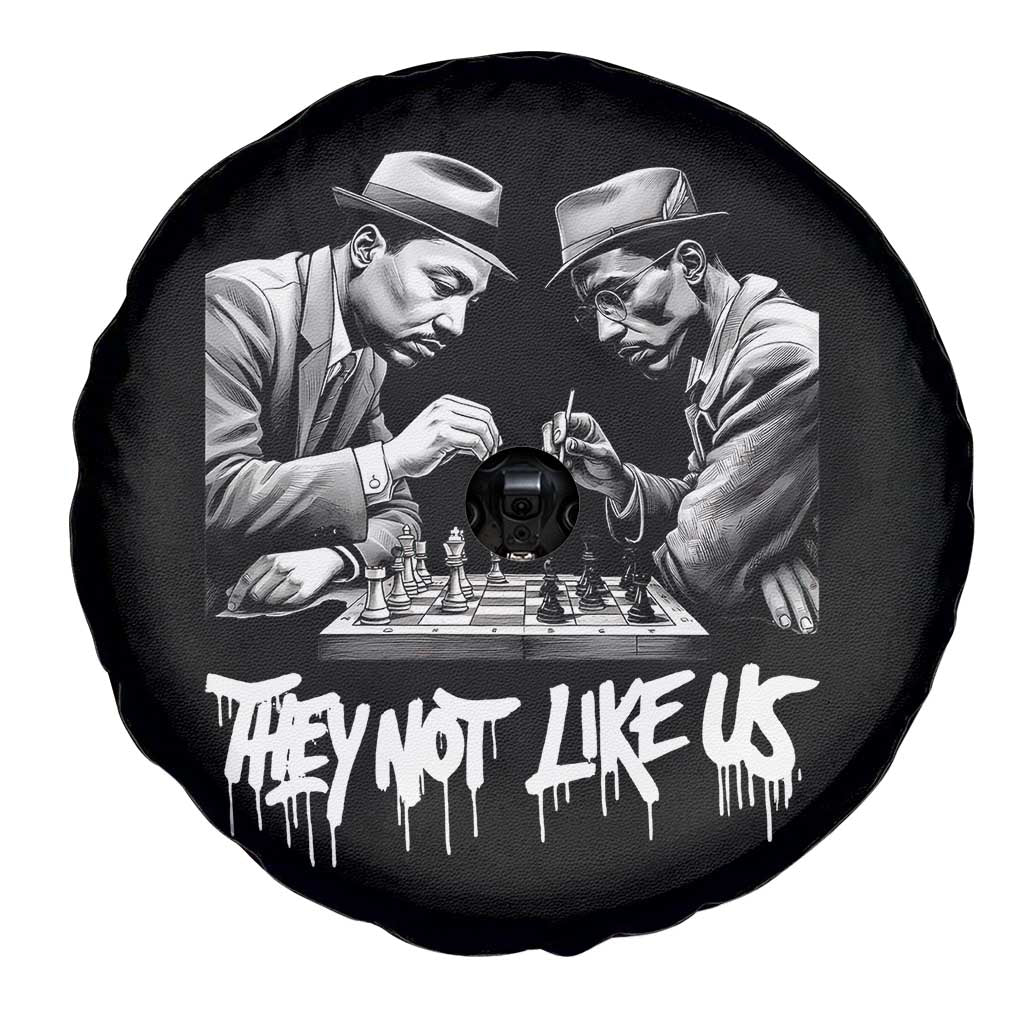 MLK And Malcolm X Spare Tire Cover They Not Like Us African American Heritage Gift - Wonder Print Shop