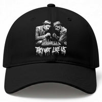 MLK And Malcolm X Baseball Cap They Not Like Us African American Heritage Gift