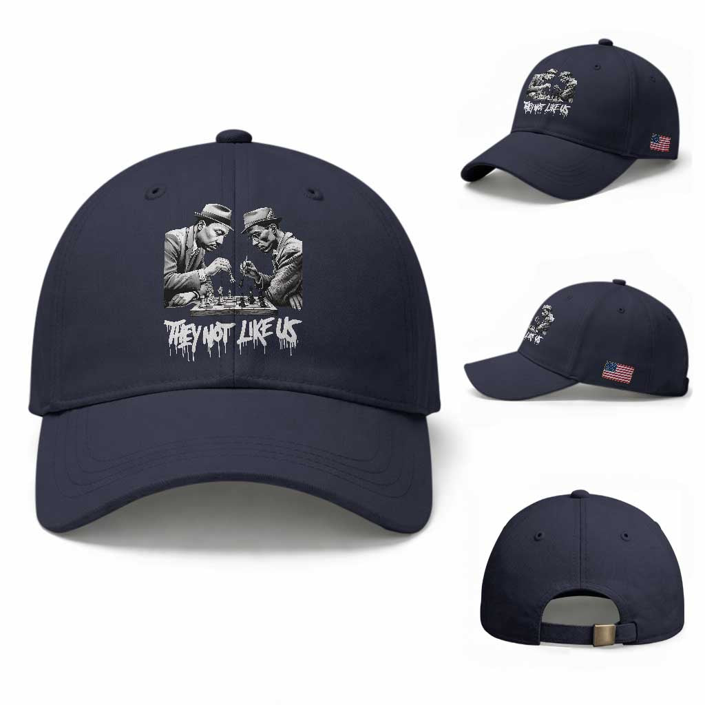 MLK And Malcolm X Baseball Cap They Not Like Us African American Heritage Gift