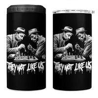 MLK And Malcolm X 4 in 1 Can Cooler Tumbler They Not Like Us African American Heritage Gift - Wonder Print Shop