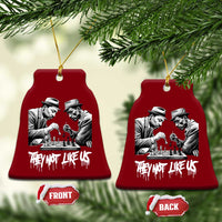 MLK And Malcolm X Ceramic Ornament They Not Like Us African American Heritage Gift - Wonder Print Shop
