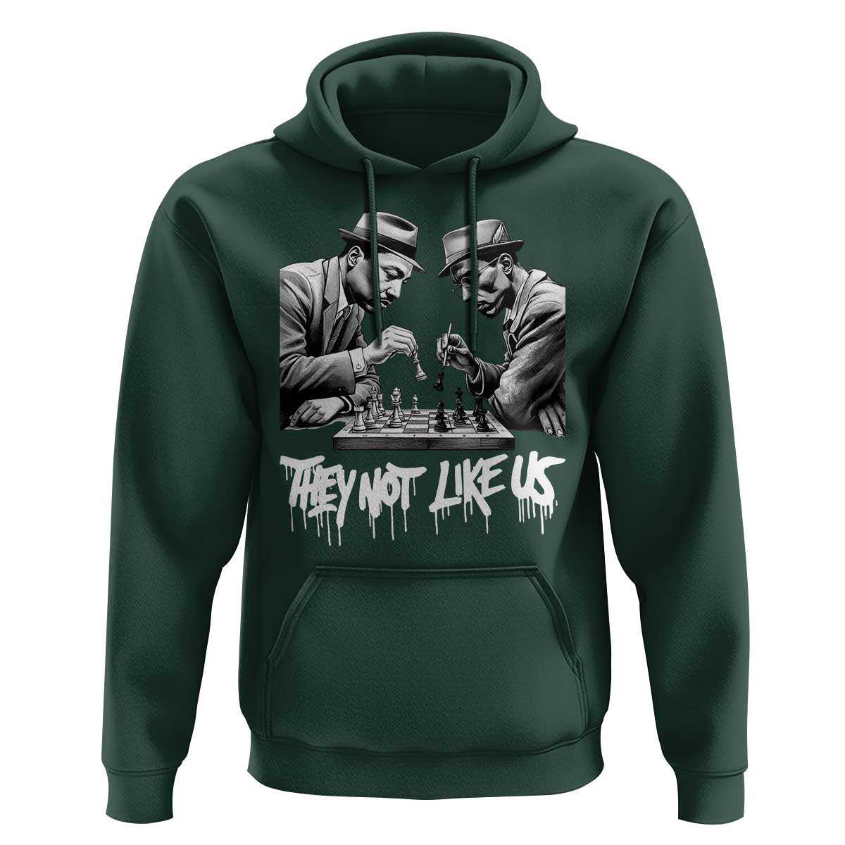 MLK And Malcolm X Hoodie They Not Like Us African American Heritage Gift - Wonder Print Shop