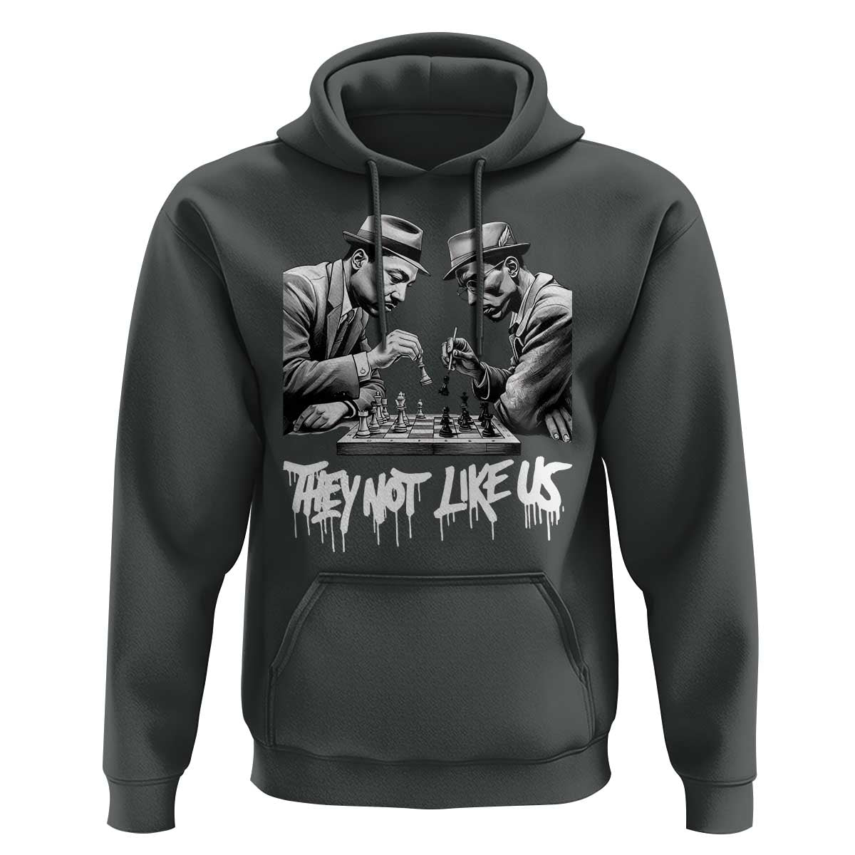 MLK And Malcolm X Hoodie They Not Like Us African American Heritage Gift - Wonder Print Shop