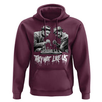 MLK And Malcolm X Hoodie They Not Like Us African American Heritage Gift - Wonder Print Shop