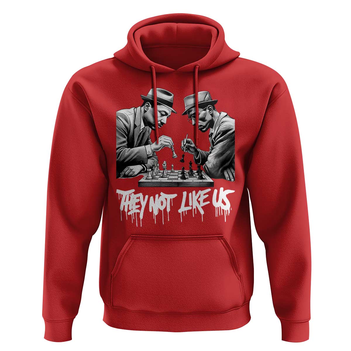 MLK And Malcolm X Hoodie They Not Like Us African American Heritage Gift - Wonder Print Shop