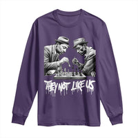MLK And Malcolm X Long Sleeve Shirt They Not Like Us African American Heritage Gift - Wonder Print Shop