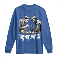 MLK And Malcolm X Long Sleeve Shirt They Not Like Us African American Heritage Gift - Wonder Print Shop