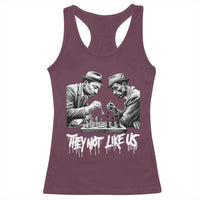 MLK And Malcolm X Racerback Tank Top They Not Like Us African American Heritage Gift - Wonder Print Shop