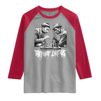 MLK And Malcolm X Raglan Shirt They Not Like Us African American Heritage Gift - Wonder Print Shop