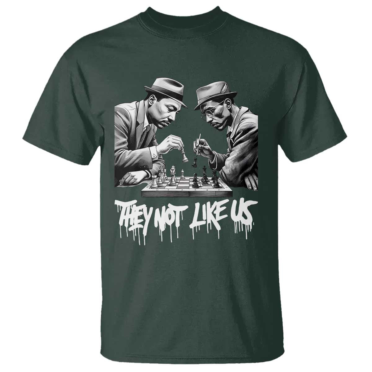 MLK And Malcolm X T Shirt They Not Like Us African American Heritage Gift - Wonder Print Shop