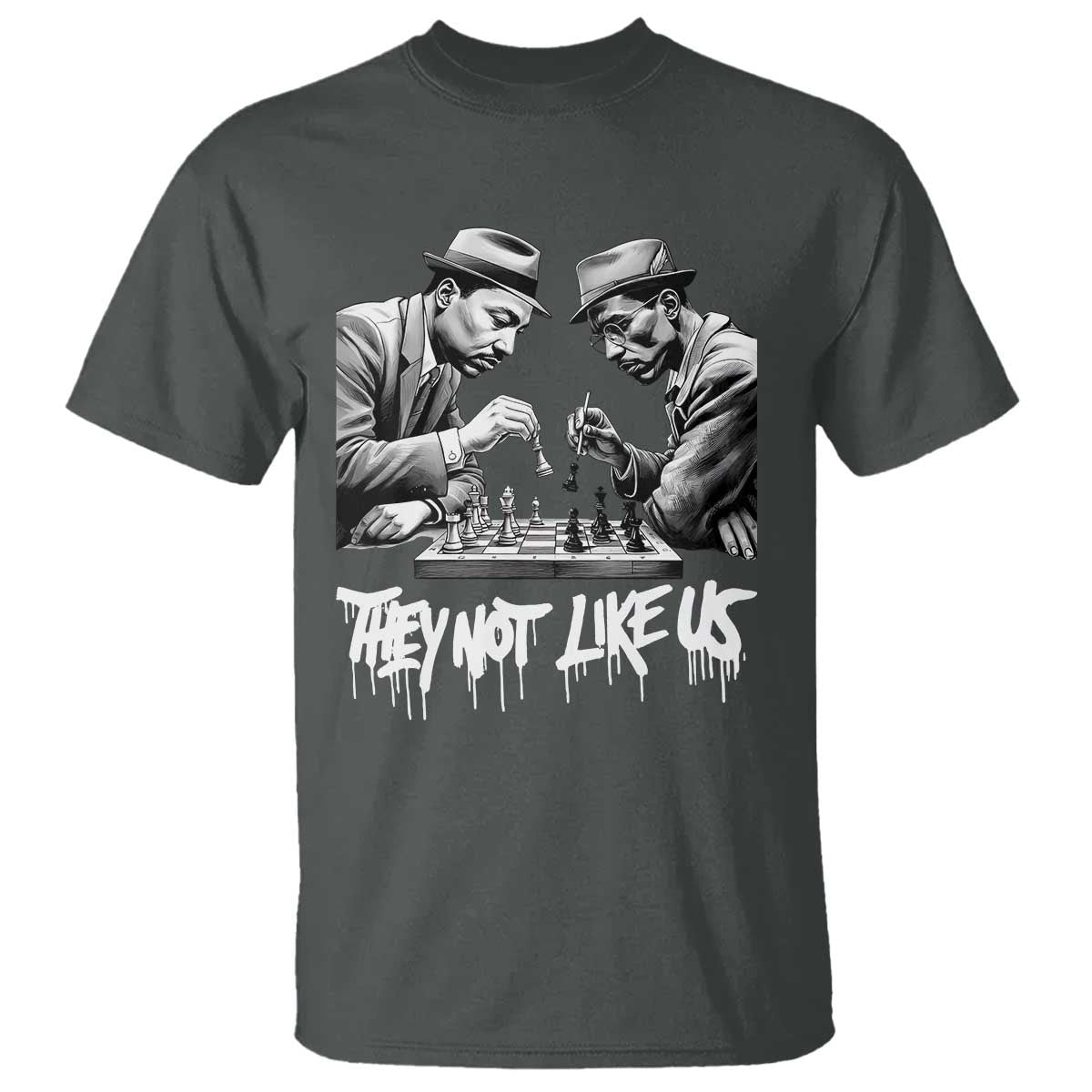 MLK And Malcolm X T Shirt They Not Like Us African American Heritage Gift - Wonder Print Shop