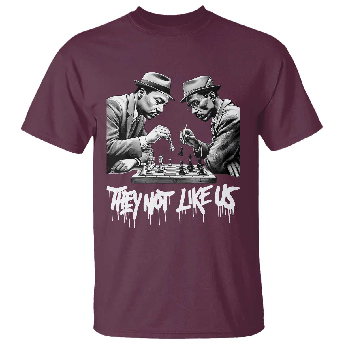 MLK And Malcolm X T Shirt They Not Like Us African American Heritage Gift - Wonder Print Shop