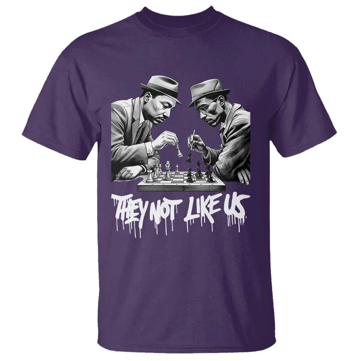 MLK And Malcolm X T Shirt They Not Like Us African American Heritage Gift - Wonder Print Shop