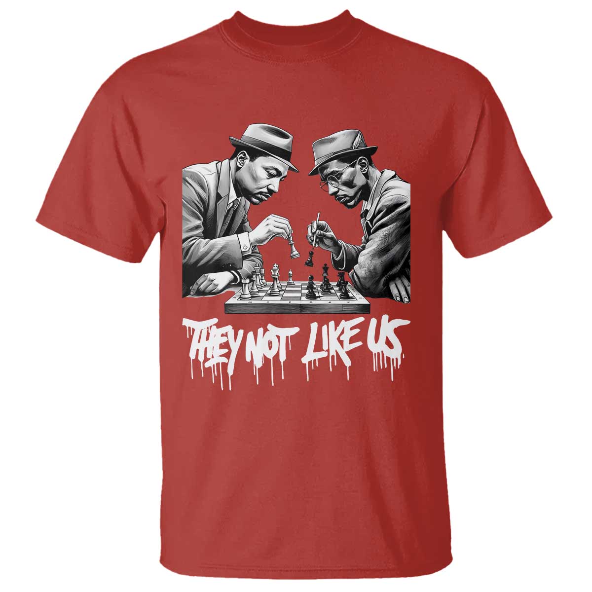 MLK And Malcolm X T Shirt They Not Like Us African American Heritage Gift - Wonder Print Shop