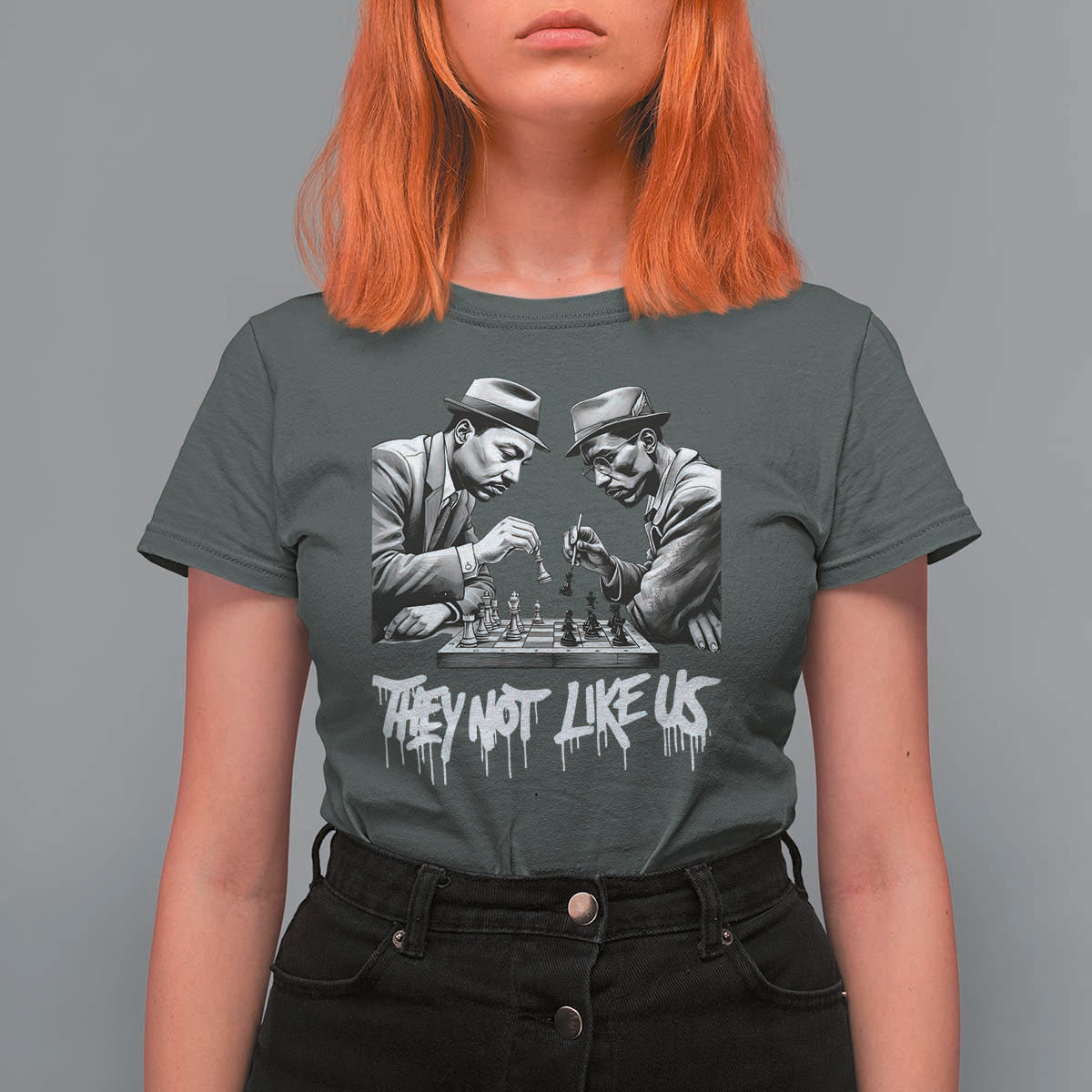 MLK And Malcolm X T Shirt For Women They Not Like Us African American Heritage Gift - Wonder Print Shop
