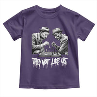 MLK And Malcolm X Toddler T Shirt They Not Like Us African American Heritage Gift - Wonder Print Shop