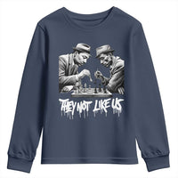 MLK And Malcolm X Youth Sweatshirt They Not Like Us African American Heritage Gift - Wonder Print Shop