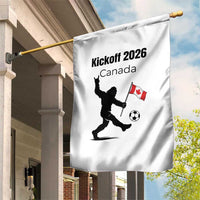 Funny Bigfoot Canada Soccer Garden Flag Kickoff 2026