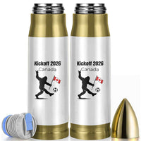 Funny Bigfoot Canada Soccer Bullet Tumbler Kickoff 2026