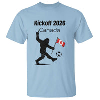 Funny Bigfoot Canada Soccer T Shirt Kickoff 2026