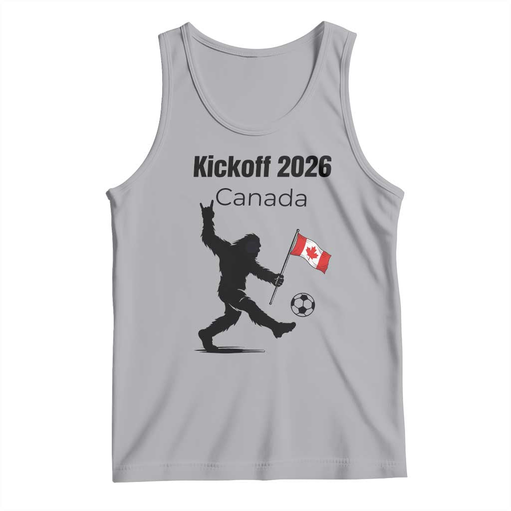 Funny Bigfoot Canada Soccer Tank Top Kickoff 2026