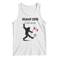 Funny Bigfoot Canada Soccer Tank Top Kickoff 2026