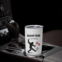 Funny Bigfoot Canada Soccer Tumbler Cup Kickoff 2026