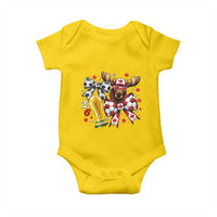 Proud Canada Soccer 2026 Baby Onesie Canadian Football Fan
