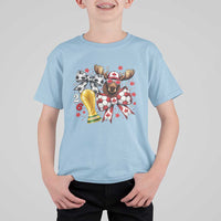 Proud Canada Soccer 2026 T Shirt For Kid Canadian Football Fan