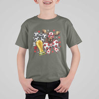Proud Canada Soccer 2026 T Shirt For Kid Canadian Football Fan