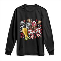 Proud Canada Soccer 2026 Long Sleeve Shirt Canadian Football Fan
