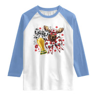 Proud Canada Soccer 2026 Raglan Shirt Canadian Football Fan