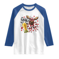 Proud Canada Soccer 2026 Raglan Shirt Canadian Football Fan