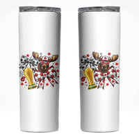 Proud Canada Soccer 2026 Skinny Tumbler Canadian Football Fan