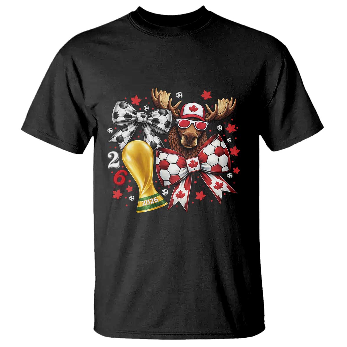 Proud Canada Soccer 2026 T Shirt Canadian Football Fan